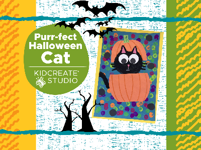 Kidcreate Studio - Broomfield. Purr-fect Halloween Cat Workshop (18 Months-6 Years)